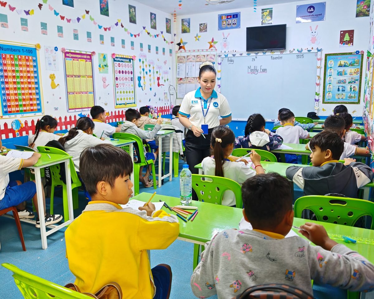 IIA students in classroom